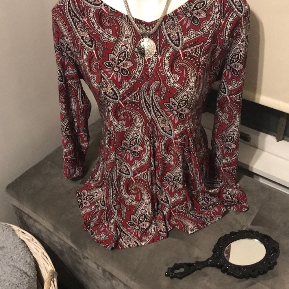 Paisleys beautiful patterned blouse